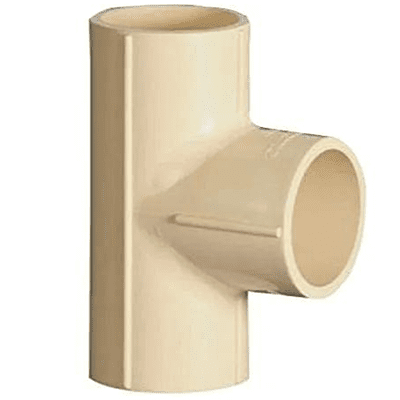 Equal Tee, 20mm, 3/4(Inch), Life Line C-PVC Hot and Cold Water System 