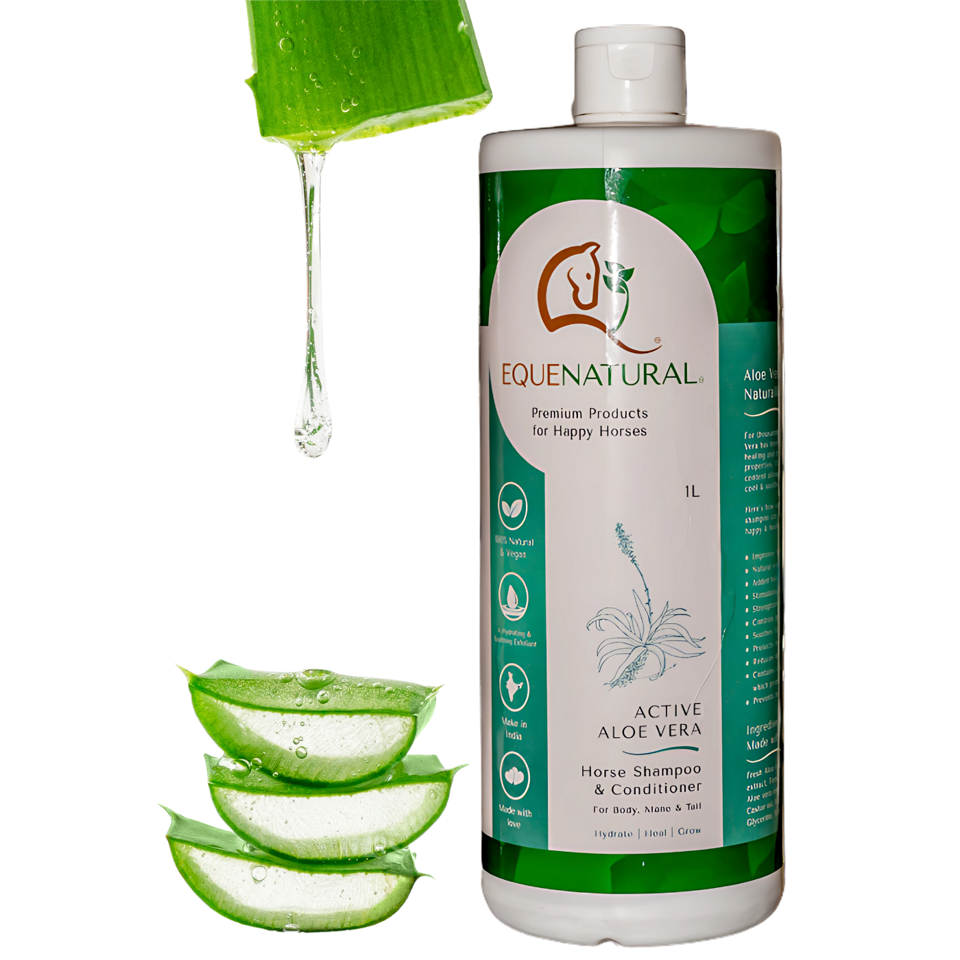 Equenatural Shampoo and Conditioner - Active Aloe Vera Equenatural Shampoo and Conditioner - Active Aloe Vera