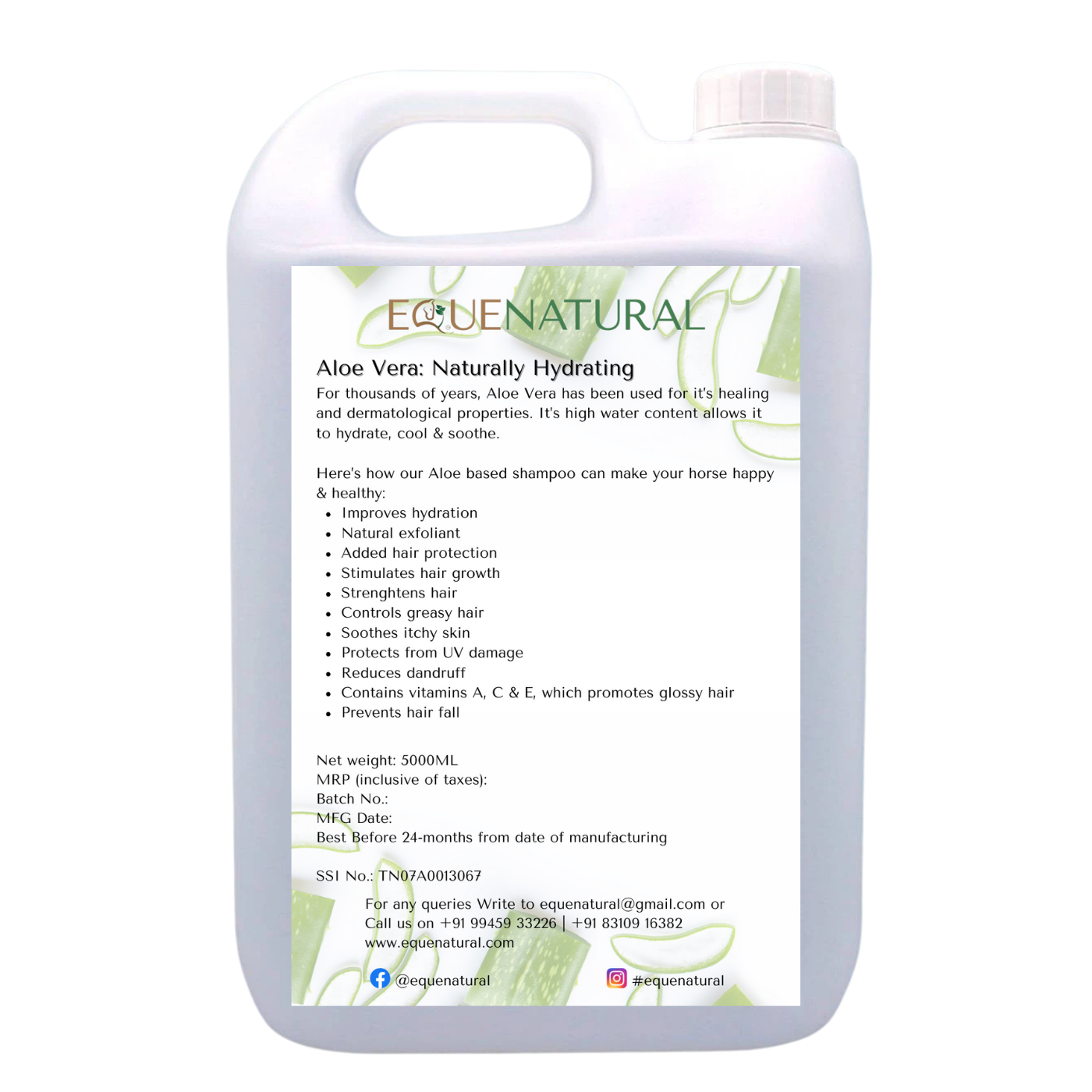 Equenatural Shampoo and Conditioner - Active Aloe Vera Equenatural Shampoo and Conditioner - Active Aloe Vera
