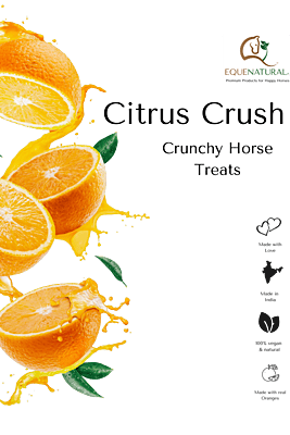 Equenatural Crunchy Horse Treats - Citrus Crush Equenatural Crunchy Horse Treats - Citrus Crush