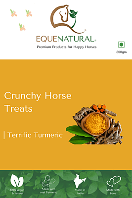 Equenatural Crunchy Horse Treats - Terrific Turmeric Equenatural Crunchy Horse Treats - Terrific Turmeric