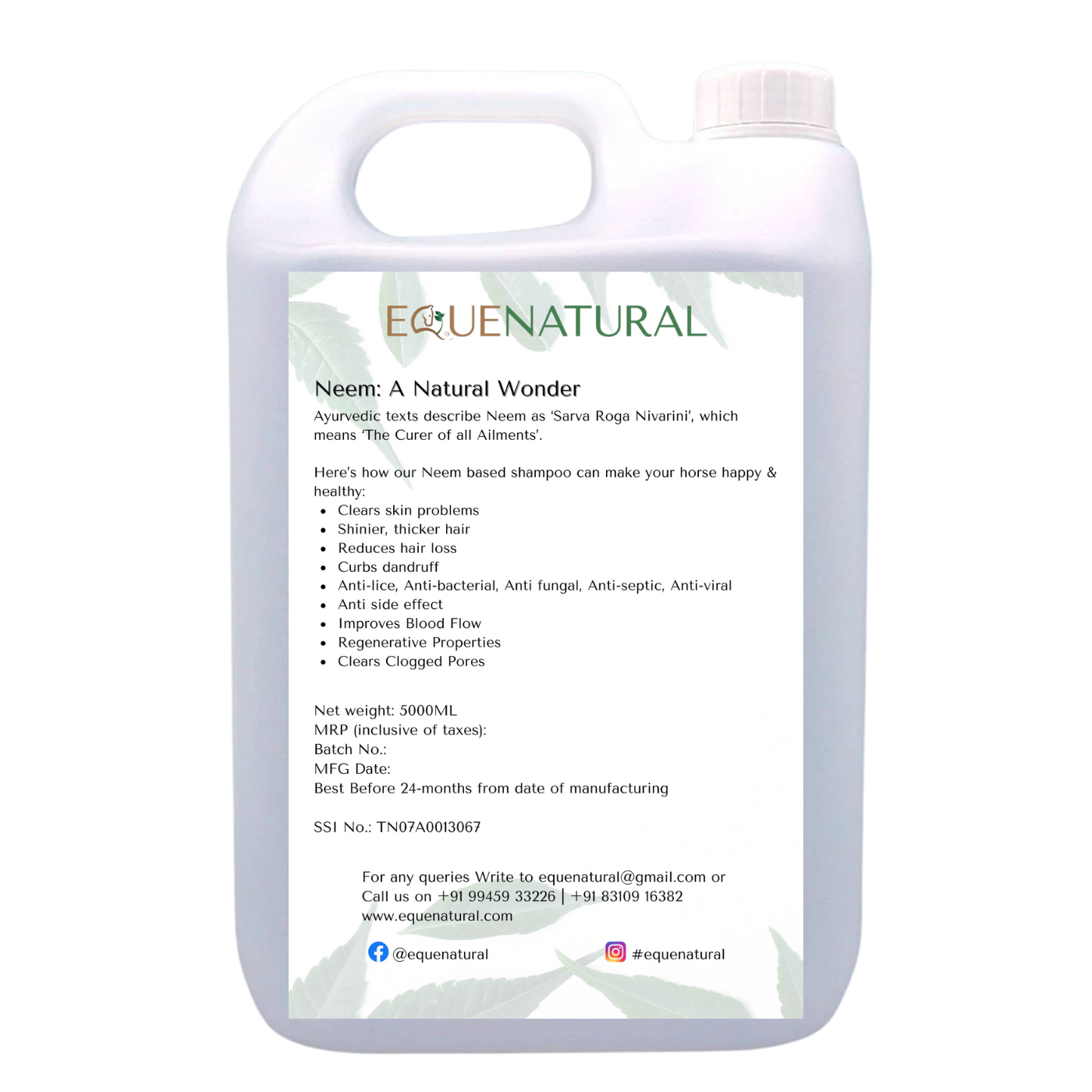Equenatural Shampoo Nourishing Neem Equenatural Shampoo Nourishing Neem
