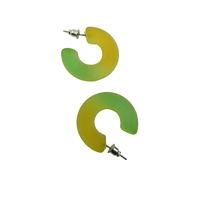 Western Wear Multicolored Half Hoop Earring For Women Western Wear Multicolored Half Hoop Earring For Women