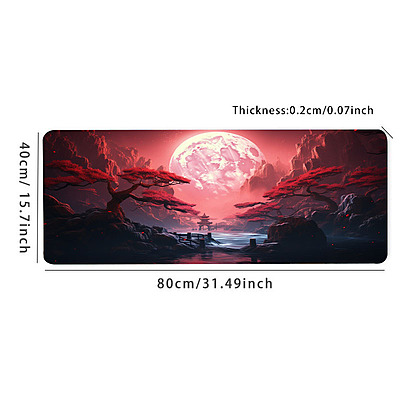 Sublimation Printed Optional LED Lighting MousePad Gaming pad (600mmx300mmx2mm) (Finish What You Start Quote) Sublimation Printed Optional LED Lighting MousePad Gaming pad (600mmx300mmx2mm) (Finish What You Start Quote)