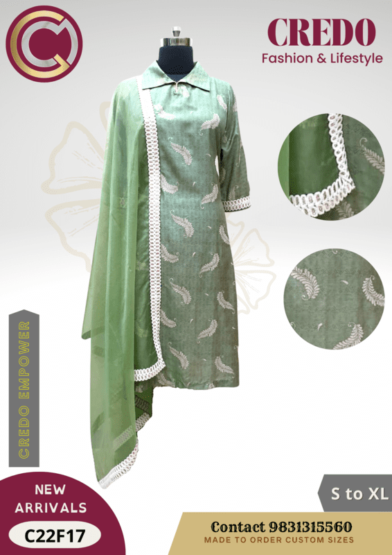 Green Kurtis (C22-F17) Green Kurtis (C22-F17)