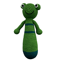Crochet Frog Sleep Buddy