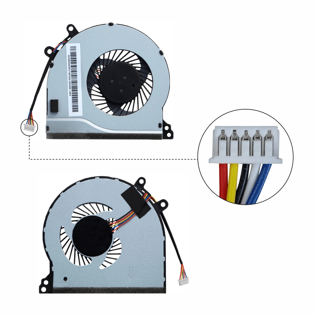 Laptop CPU Cooling Fan For Lenovo IdeaPad 310-15 310-15ABR 310-15IAP 310-15IKB 310-15ISK 510-15ISK Series