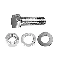 1.5 inch - SS Nut, Bolt and Wash-M8