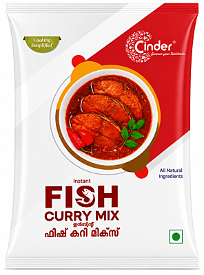 CINDER INSTANT FISH CURRY MIX 52G