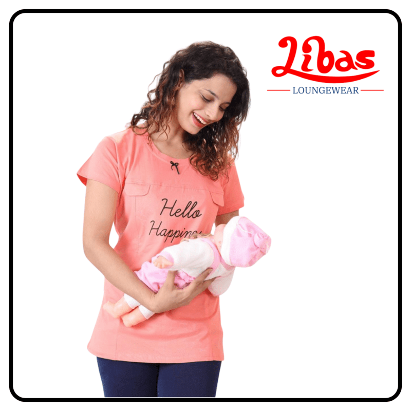 Easy Feeding Maternity T-Shirts-FT001 Easy Feeding Maternity T-Shirts-FT001