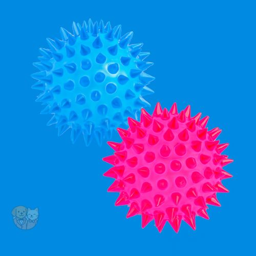 FUN LED Spike Ball โ Flashing, Bouncy & Squeaky Toy for Dogs & Cats FUN LED Spike Ball โ Flashing, Bouncy & Squeaky Toy for Dogs & Cats