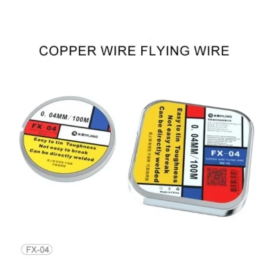 FX-04 0.04mm Copper Flying Line for Motherboard PCB Repair - 100 Meter FX-04 0.04mm Copper Flying Line for Motherboard PCB Repair - 100 Meter
