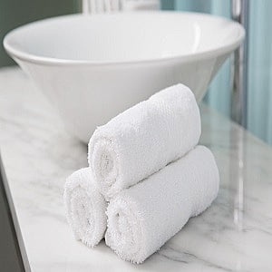 Face Towel - Divine - White Face Towel - Divine - White