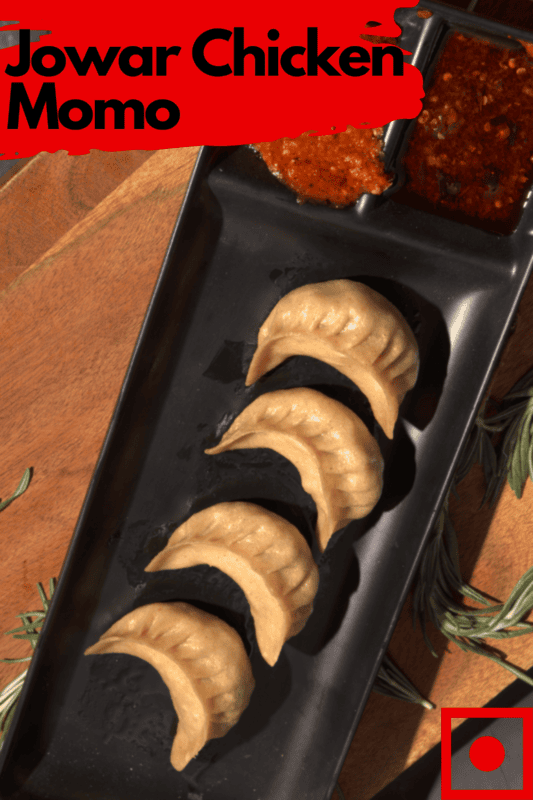 Jowar momo Chicken Jowar momo Chicken