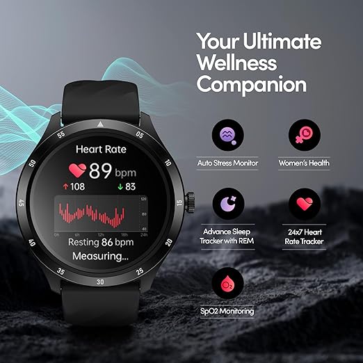 Fastrack Jupitor R2 Smart Watch, 1.38” (3.50 cm)TFT Display, 240 * 240 Pixel Resolution, SingleSync BT Calling, AI Voice Assistant, 100+ Sports Modes & Smartwatch Faces,Upto 5 Day Battery, IP68 (Beige Fastrack Jupitor R2 Smart Watch, 1.38” (3.50 cm)TFT Display, 240 * 240 Pixel Resolution, SingleSync BT Calling, AI Voice Assistant, 100+ Sports Modes & Smartwatch Faces,Upto 5 Day Battery, IP68 (Beige