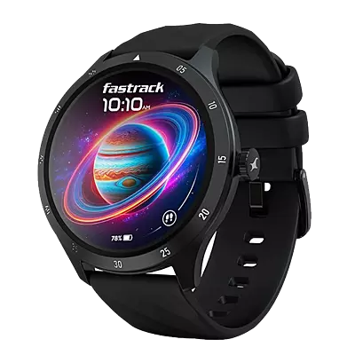 Fastrack Jupitor R2 Smart Watch, 1.38” (3.50 cm)TFT Display, 240 * 240 Pixel Resolution, SingleSync BT Calling, AI Voice Assistant, 100+ Sports Modes & Smartwatch Faces,Upto 5 Day Battery, IP68 (Beige