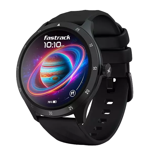 Fastrack Jupitor R2 Smart Watch, 1.38” (3.50 cm)TFT Display, 240 * 240 Pixel Resolution, SingleSync BT Calling, AI Voice Assistant, 100+ Sports Modes & Smartwatch Faces,Upto 5 Day Battery, IP68 (Beige