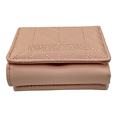 Fawn - Trifold Leather Wallet Women / Girls ~ Purse, Coin Holder, Card Slot Fawn - Trifold Leather Wallet Women / Girls ~ Purse, Coin Holder, Card Slot