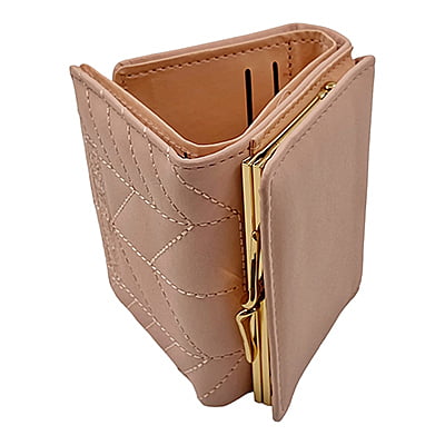 Fawn - Trifold Leather Wallet Women / Girls ~ Purse, Coin Holder, Card Slot Fawn - Trifold Leather Wallet Women / Girls ~ Purse, Coin Holder, Card Slot