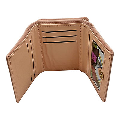 Fawn - Trifold Leather Wallet Women / Girls ~ Purse, Coin Holder, Card Slot Fawn - Trifold Leather Wallet Women / Girls ~ Purse, Coin Holder, Card Slot