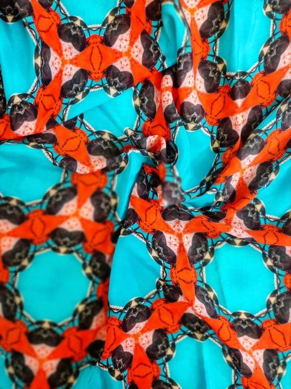 Festive Sky Kurti