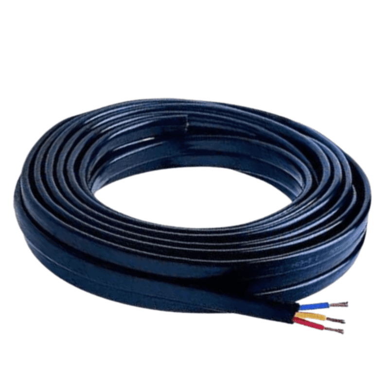 Finolex 4.00 Sq.mm 3-Core Flat Cable, (Sheathed) Submersible Cable