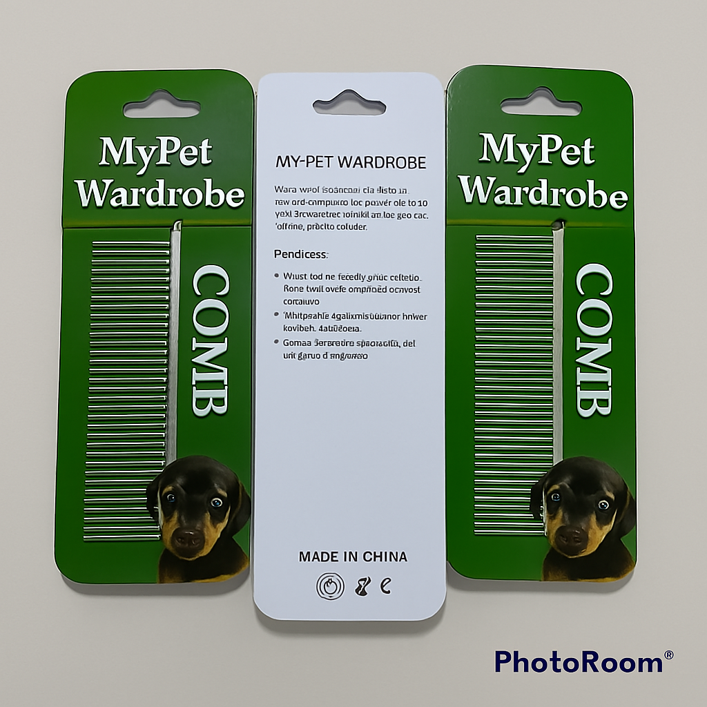 Stainless Steel Pets Needles Comb Big