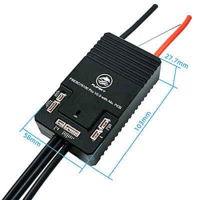 Flipsky 75100 Pro V2.0 With Aluminum PCB Based on VESC For Electric Skateboard / Scooter / Ebike Speed Controller Flipsky 75100 Pro V2.0 With Aluminum PCB Based on VESC For Electric Skateboard / Scooter / Ebike Speed Controller