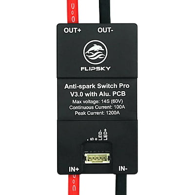 Flipsky Antispark Switch Pro With Aluminum PCB/CASE 200A Flipsky Antispark Switch Pro With Aluminum PCB/CASE 200A