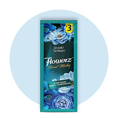 FLOWERZ | Floral Medley Fabric Conditioner 18ML (Pack of 80) FLOWERZ | Floral Medley Fabric Conditioner 18ML (Pack of 80)