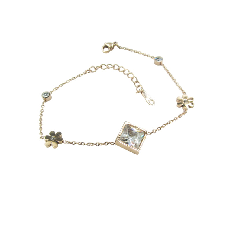 Anti-Tarnish Bracelet - Flower Anti-Tarnish Bracelet - Flower