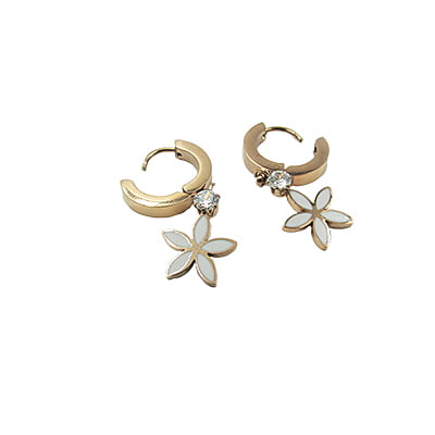 Anti Tarnish Earrings - Flower Anti Tarnish Earrings - Flower