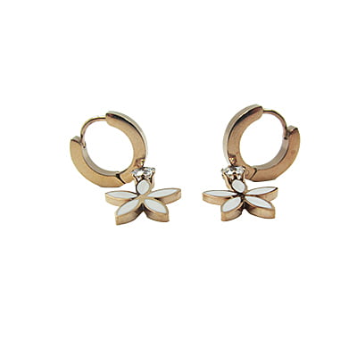 Anti Tarnish Earrings - Flower Anti Tarnish Earrings - Flower