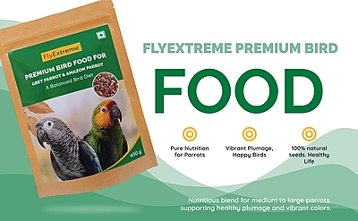Premium Bird Food For African Grey Parrot & Amazon Parrot Premium Bird Food For African Grey Parrot & Amazon Parrot