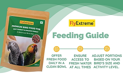 Premium Bird Food For African Grey Parrot & Amazon Parrot Premium Bird Food For African Grey Parrot & Amazon Parrot