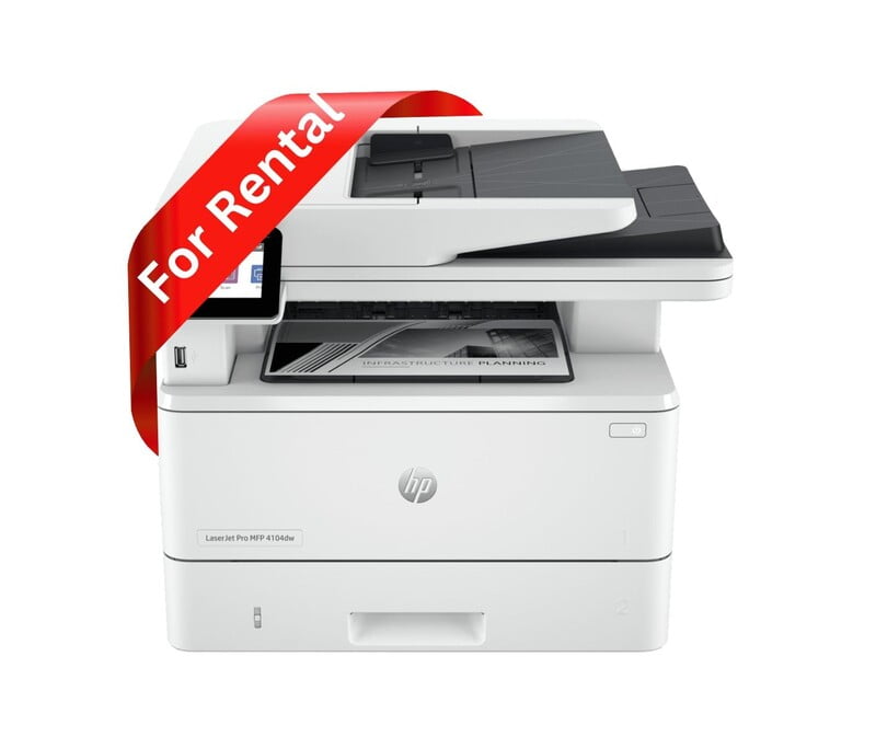 Rental Multi Function Mono Printer - Plan 2-HP 4104DW MFP- Managed Print Services (MPS) Rental Multi Function Mono Printer - Plan 2-HP 4104DW MFP- Managed Print Services (MPS)