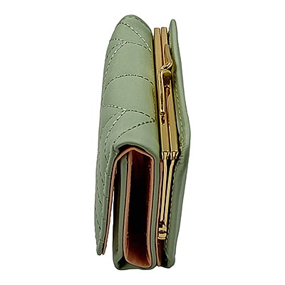 Frog Green - Trifold Leather Wallet Women / Girls ~ Purse, Coin Holder, Card Slot Frog Green - Trifold Leather Wallet Women / Girls ~ Purse, Coin Holder, Card Slot