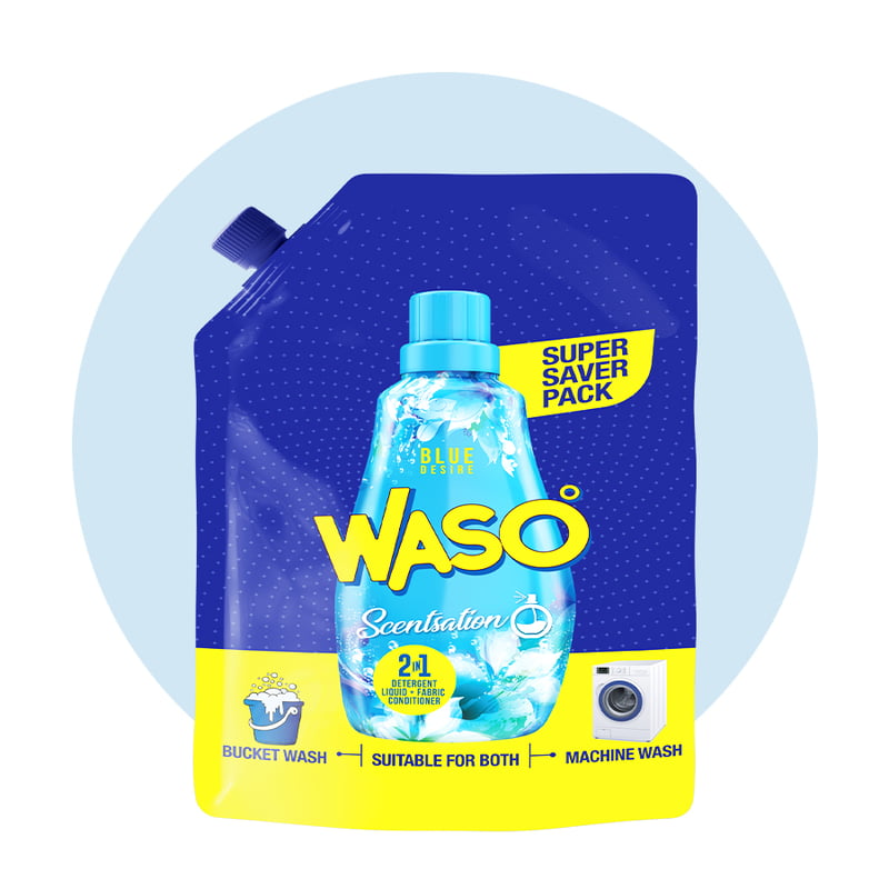 WASO | Scentsation Blue Desire Detergent Liquid 1.8L WASO | Scentsation Blue Desire Detergent Liquid 1.8L