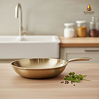 PURE TIN BRONZE FRYPAN 10''