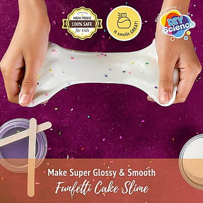 Funfetti cake slime kit Funfetti cake slime kit