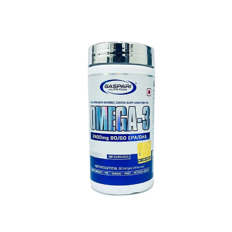GASPARI NUTRITION OMEGA 3 TRIPLE STRENGTH 60nos GASPARI NUTRITION OMEGA 3 TRIPLE STRENGTH 60nos
