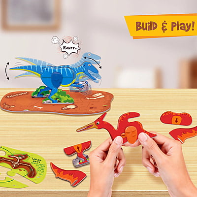 GID Dinos & Egg - Pack of 3 GID Dinos & Egg - Pack of 3