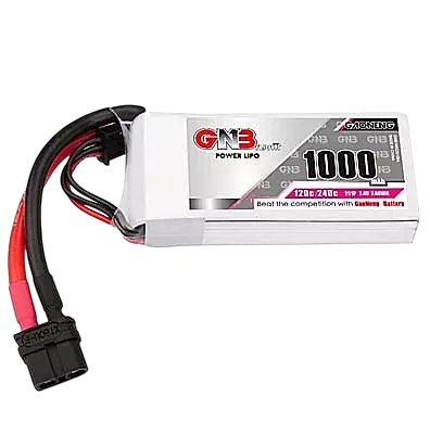 GNB 1000mAh 2S1P 7.4V 120C Lipo Battery