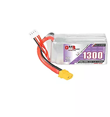 GNB 1300mAh 3S1P 11.4V HV Lipo Battery