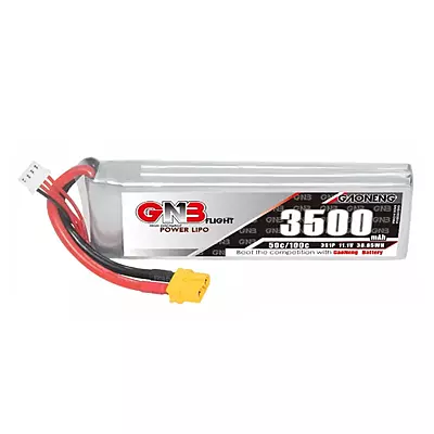 GNB 3500mAh 3S1P 11.1V 50C Lipo Battery