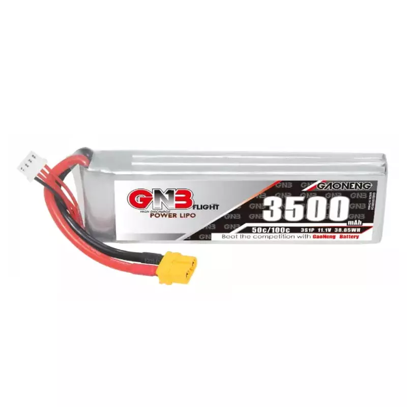 GNB 3500mAh 3S1P 11.1V 50C Lipo Battery GNB 3500mAh 3S1P 11.1V 50C Lipo Battery
