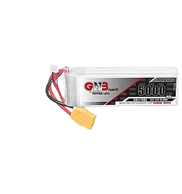 GNB 5000mAh 3S1P 11.1V 50C Lipo Battery GNB 5000mAh 3S1P 11.1V 50C Lipo Battery