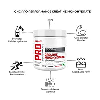 GNC Pro Performance Creatine Monohydrate | 250 gm | 83 Servings