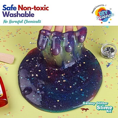 Galaxy glitter slime Galaxy glitter slime