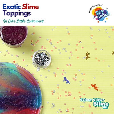 Galaxy glitter slime Galaxy glitter slime